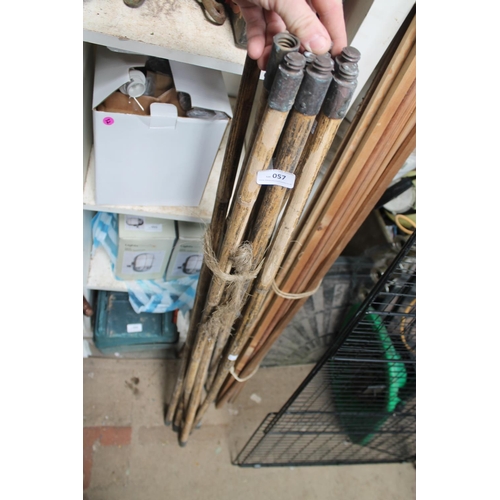 57 - SET OF DRAIN RODS