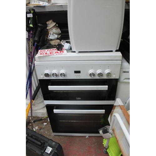 845 - BEKO GAS COOKER    SOLD AS SCRAP   BUT WAS WORKING WHEN REMOVED