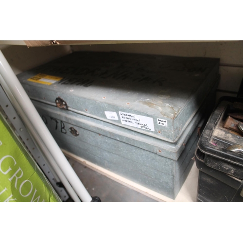 103 - METAL EXPEDITION TRUNK