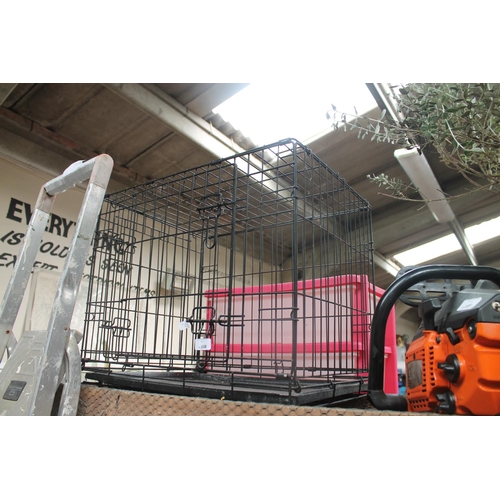 108 - FOLDING PET CRATE