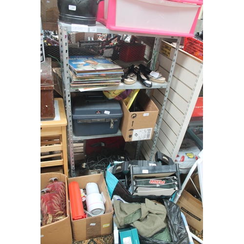 222 - 4 TIER METAL SHELVING