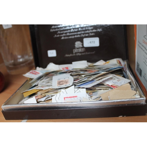 472 - BOX OF STAMPS