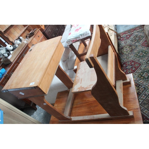 483 - CHILDS WORK DESK WITH CHAIR