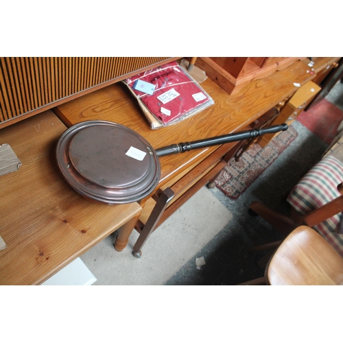 508 - COPPER BED WARMING PAN