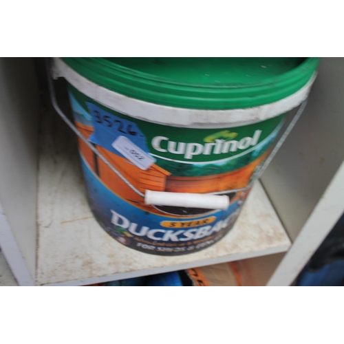 52 - UNOPENED 9 LITRE CUPRINOL FOREST STAIN