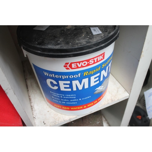 63 - TUB OF WATERPROOF RAPID SETTING CEMENT