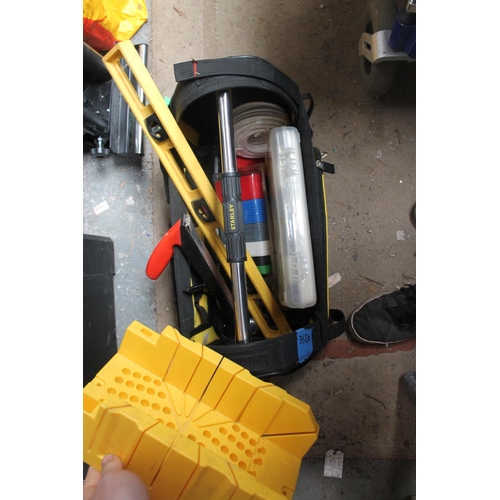 88 - STANLEY FATMAX TOOL BAG AND CONTENTS