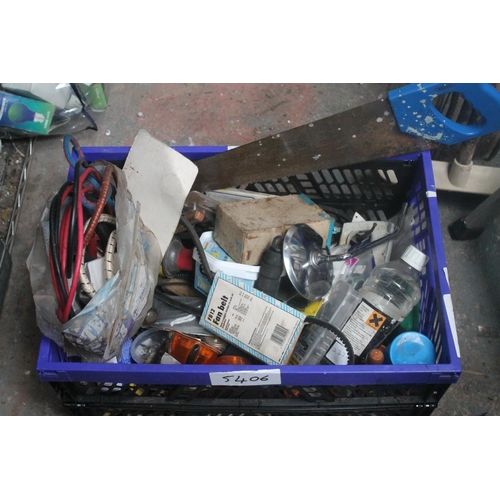 44 - LARGE CRATE OF MIXED HARDWARE ACCESSORIES