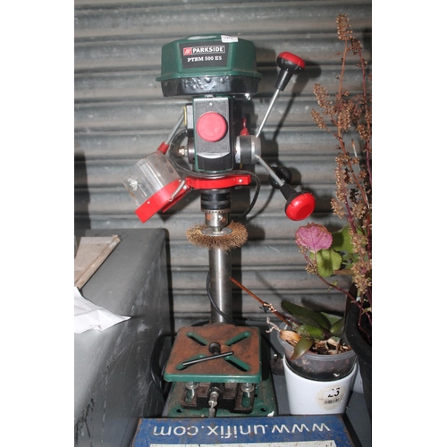 7 - PARKSIDE PTBM 500 ES PILLAR DRILL