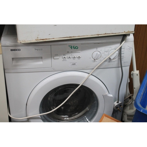 760 - BEKO WASHING MACHINE