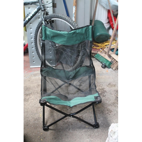 14 - CASED FOLDING CAMPING STOOL