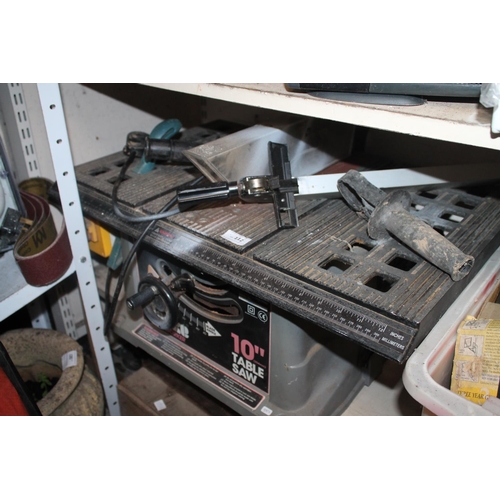 112 - TABLE SAW