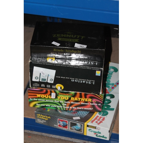 387 - 4 BOXED GAMES