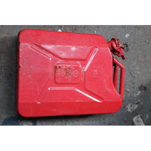 38 - LARGE METAL JERRY CAN