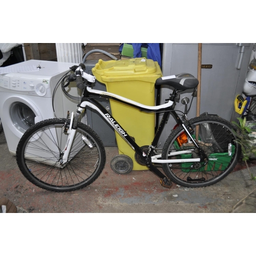 1 - RALEIGH GENTS HARD TAIL MOUNTAIN BICYCLE