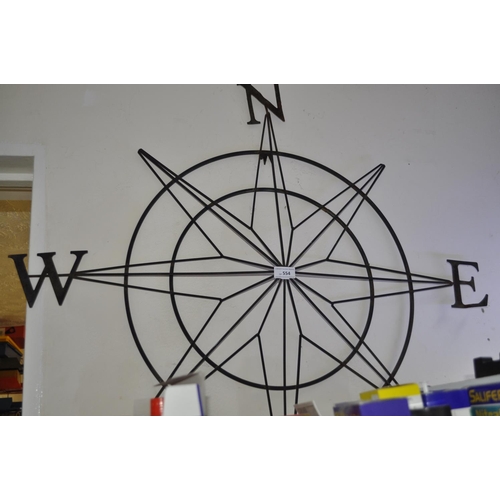 554 - WALL HANGING WEATHER VANE