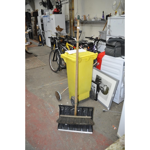 16 - LARGE SWEEPING BRUSH AND SNOW SHOVEL