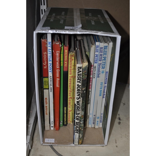 196 - BOX OF ASSORTED BOOKS