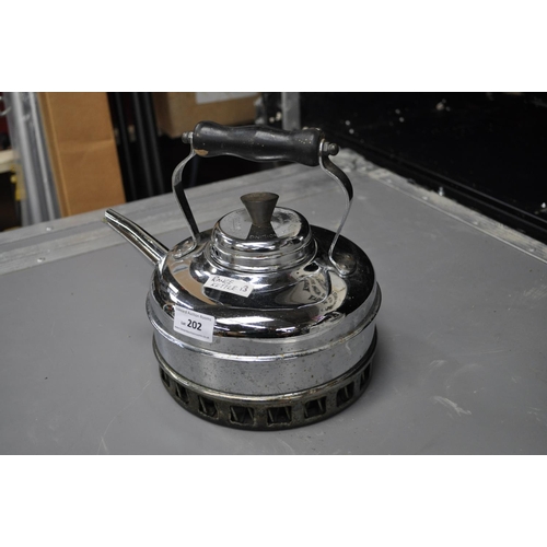 202 - CHROME RANGE KETTLE
