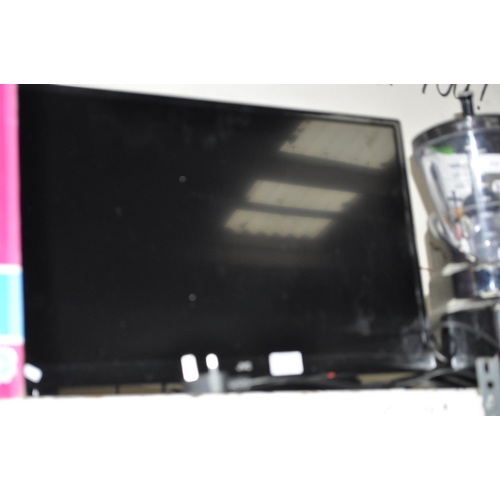 207 - JVC FLATSCREEN SMART TV WITH REMOTE