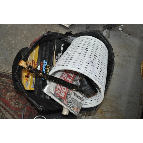 213 - BAG OF GAMES AND MISCELLANEOUS