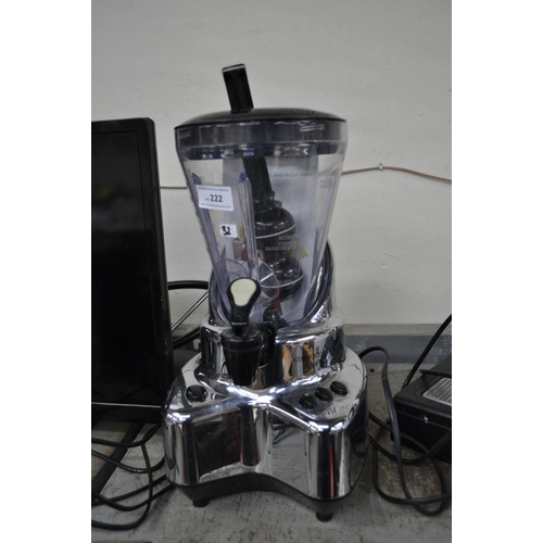 222 - KENWOOD NEW YORK SMOOTHIE MAKER
(TURKEY AND SPROUT SMOOTHIE FOR BOXING DAY MMMMM)