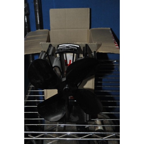 34 - BOXED STOVE FAN (PELTIER DEVICE)