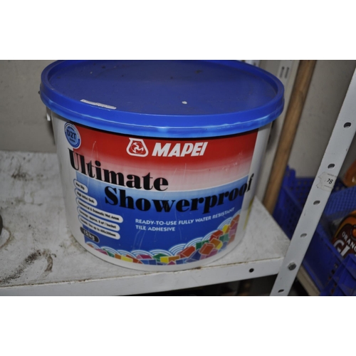 65 - TUB OF TILE ADHESIVE