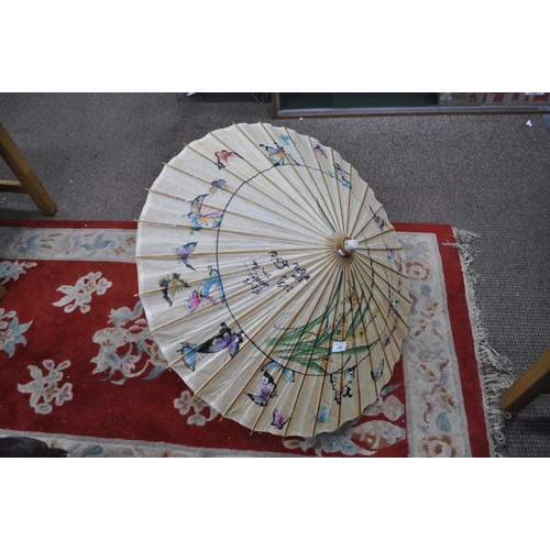 324 - JAPANESE STYLE BAMBOO PARASOL