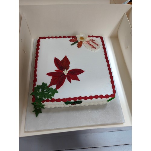 268A - LOCALLY MADE XMAS CAKE (ALL MONEY TO GO TO CHARITY FROM SALE OF THE CAKE)