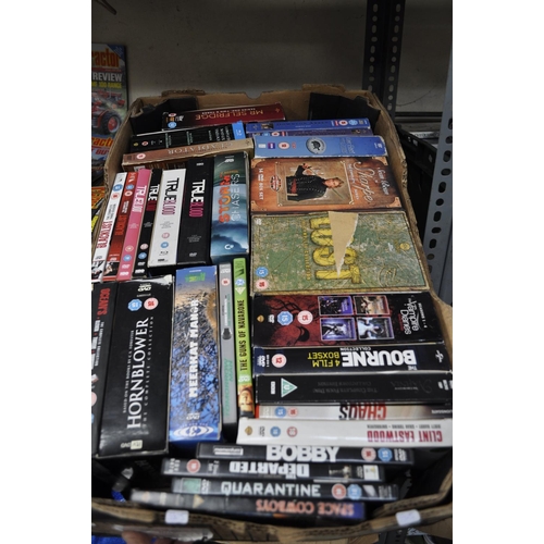 245 - LARGE BOX OF DVDs AND BOX SETS