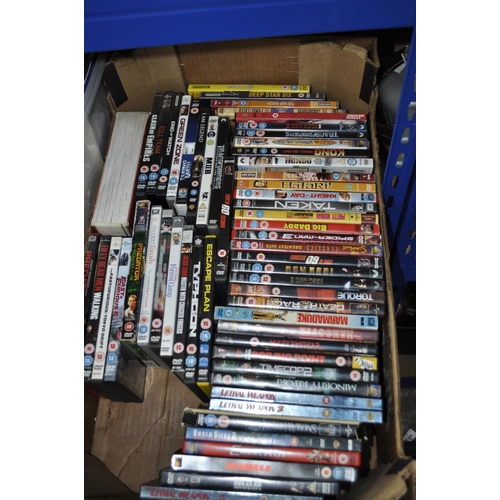 335 - LARGE BOX OF DVDs