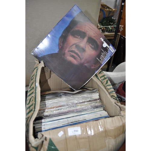 700 - LARGE BOX OF LPs