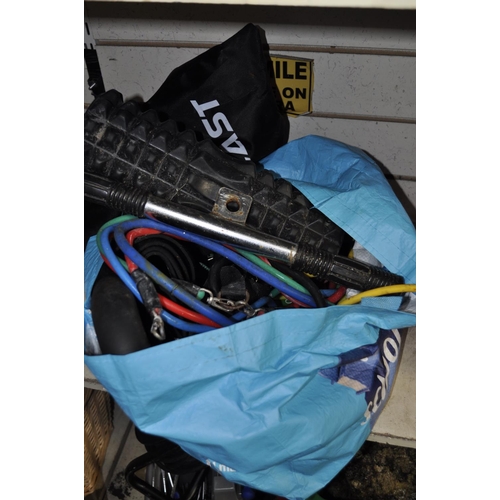 75 - LARGE BAG OF EXERCISE EQUIPMENT