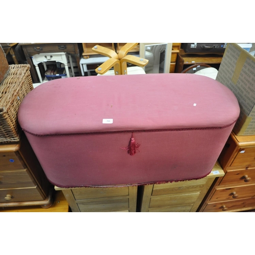 705 - LARGE PINK BLANKET BOX