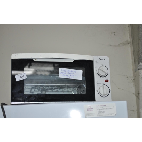 800 - TABLETOP OVEN