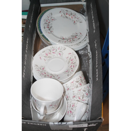 322 - GAINSBOROUGH BONE CHINA TEASET