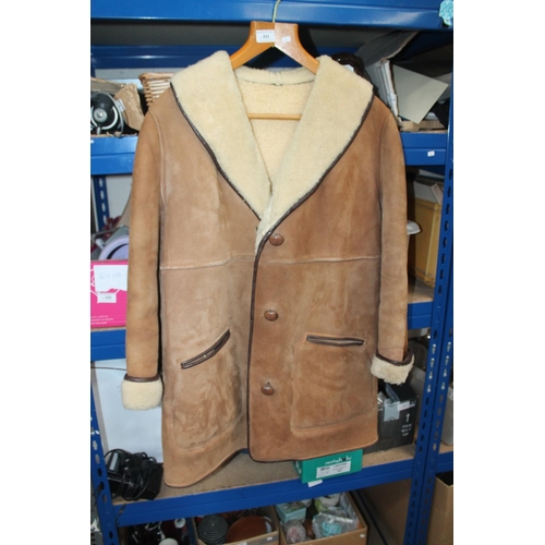 331 - JOHN HOMAC SUEDE COAT