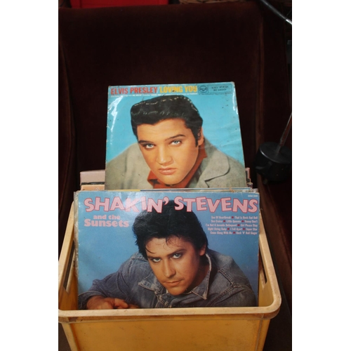 337 - BOX OF MIXED LPs