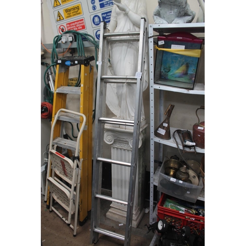 63 - ALUMINIUM LOFT LADDER