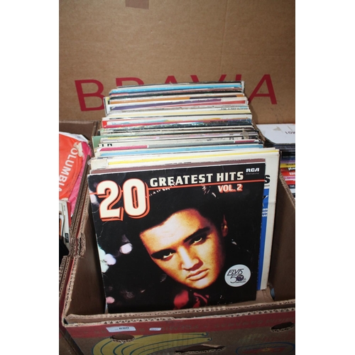 880 - ASSORTED BOX OF LPs