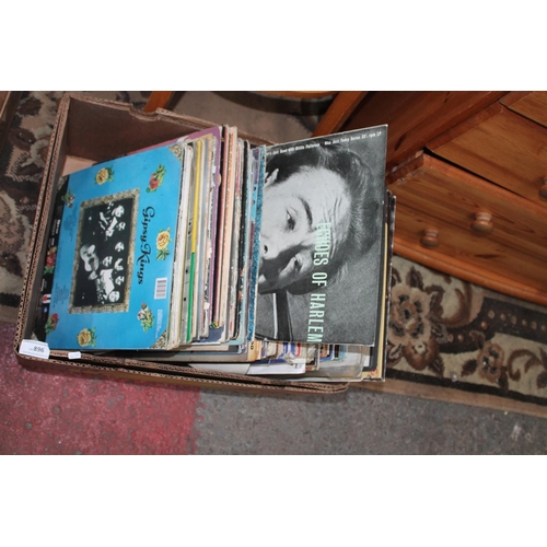 896 - LARGE BOX OF LPs