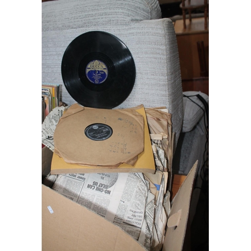 899 - BOX OF VINTAGE RECORDS