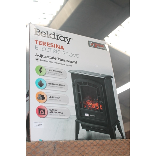 97 - BELDRAY BOXED ELECTRIC FIRE