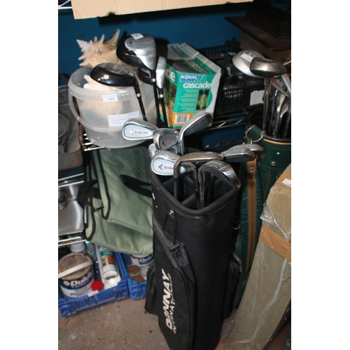 46 - BAG OF GOLF CLUBS