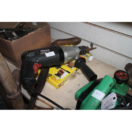 118 - LARGE SEALEY HAMMER DRILL