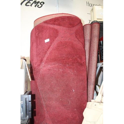 297 - 2 X LARGE RED RUGS