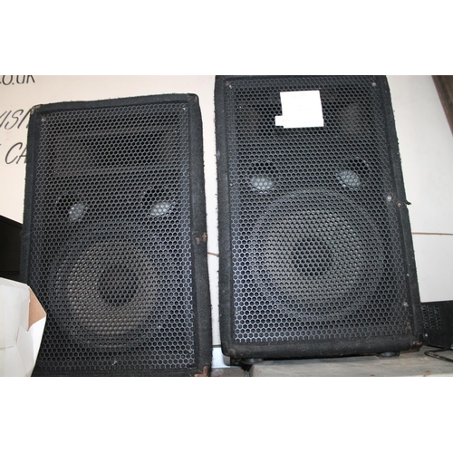 319 - 2 X DISCO SPEAKERS