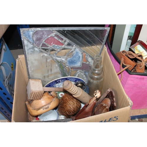 353 - LARGE BOX OF ASSORTED COLLECTABLES