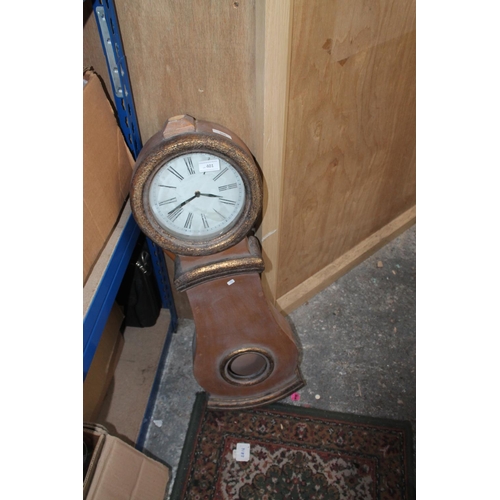 401 - BATTERY OPERATED DUTCH STYLE WALL CLOCK